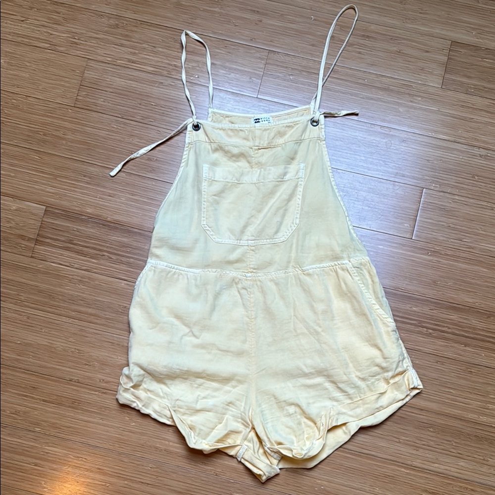 Billabong Yellow Overalls